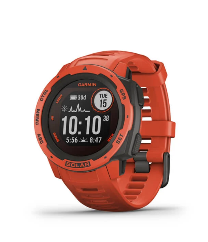 OROLOGIO GARMIN INSTINCT SOLAR FLAME RED 010-02293-20