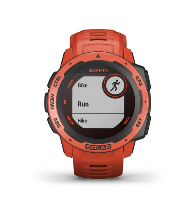 OROLOGIO GARMIN INSTINCT SOLAR FLAME RED 010-02293-20