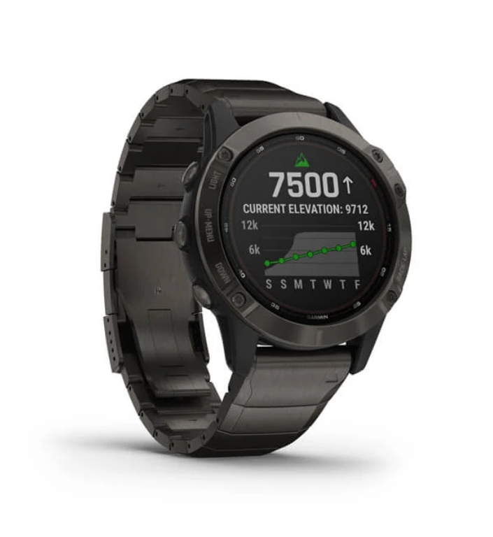 OROLOGIO GARMIN FENIX 6 PRO SOLAR TITANIO Ref. 010-02410-23 