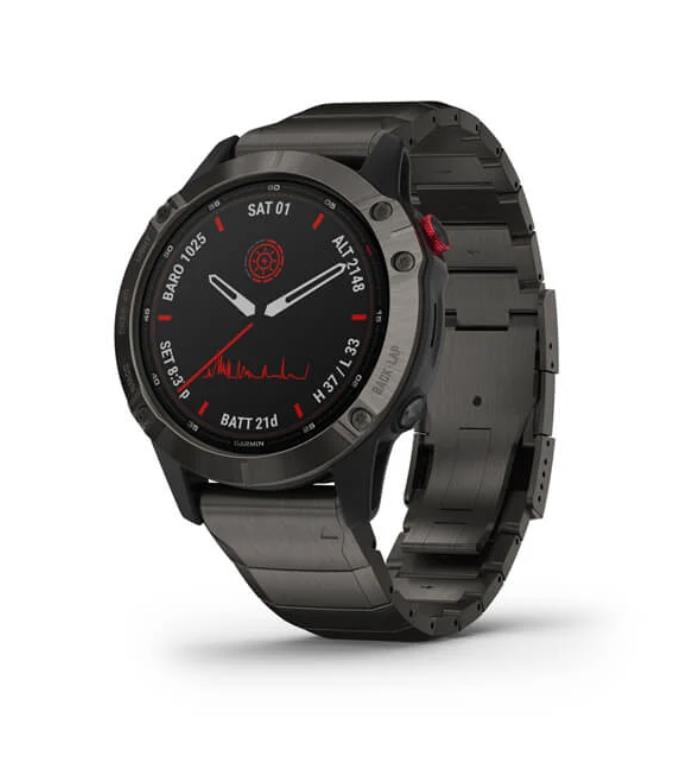 OROLOGIO GARMIN FENIX 6 PRO SOLAR TITANIO Ref. 010-02410-23 