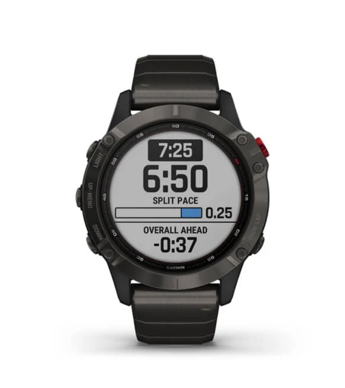 OROLOGIO GARMIN FENIX 6 PRO SOLAR TITANIO Ref. 010-02410-23 