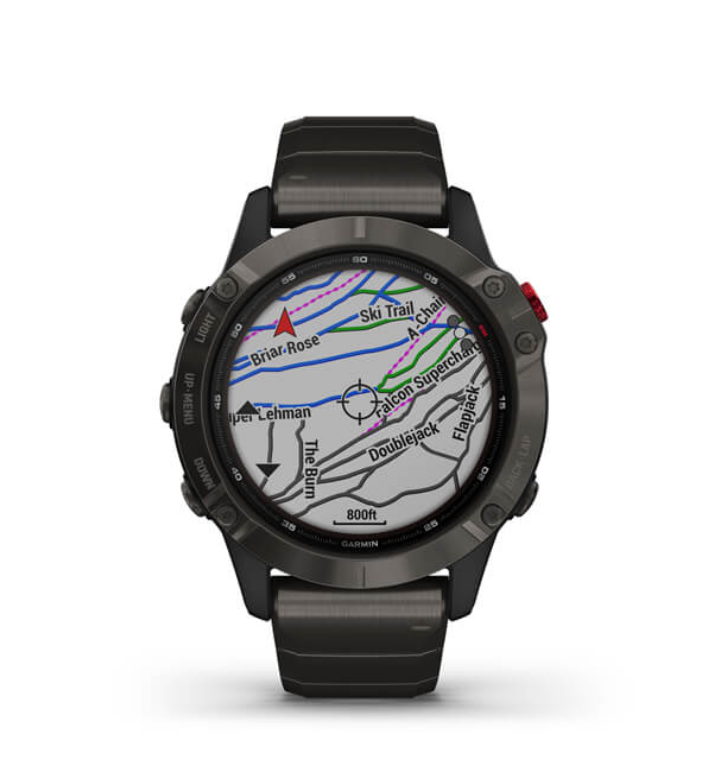 OROLOGIO GARMIN FENIX 6 PRO SOLAR TITANIO Ref. 010-02410-23 