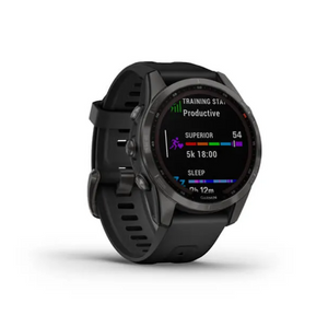 OROLOGIO GARMIN FENIX 7S SAPPHIRE SOLAR TITANIUM GREY Ref. 010-02539-25