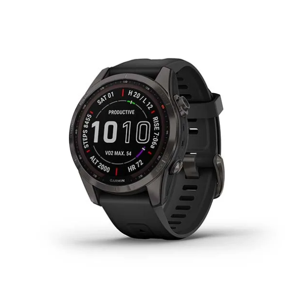 OROLOGIO GARMIN FENIX 7S SAPPHIRE SOLAR TITANIUM GREY Ref. 010-02539-25