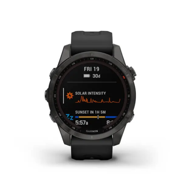 OROLOGIO GARMIN FENIX 7S SAPPHIRE SOLAR TITANIUM GREY Ref. 010-02539-25