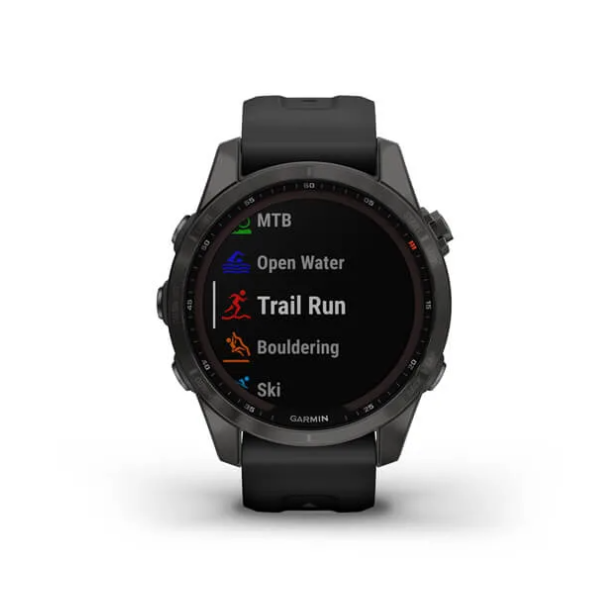 OROLOGIO GARMIN FENIX 7S SAPPHIRE SOLAR TITANIUM GREY Ref. 010-02539-25