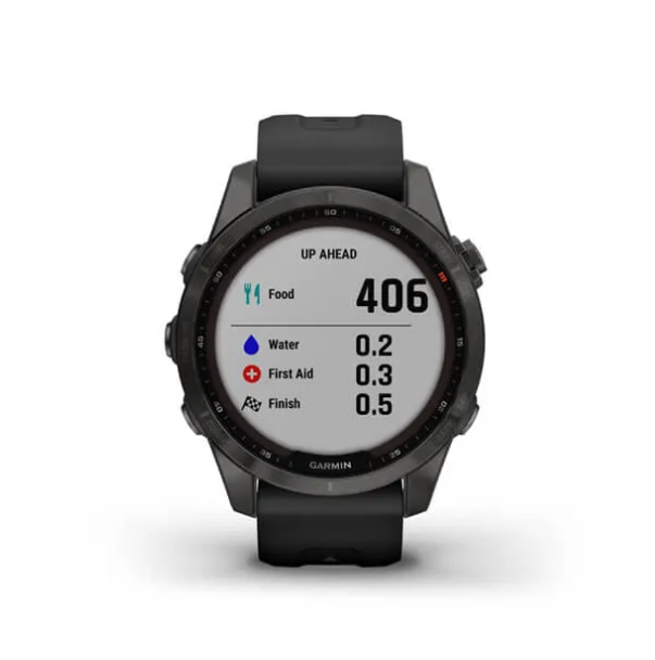 OROLOGIO GARMIN FENIX 7S SAPPHIRE SOLAR TITANIUM GREY Ref. 010-02539-25
