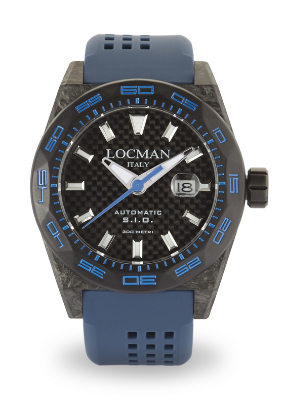 OROLOGIO LOCMAN STEALTH AUTOMATICO 300MT CARBONIO REF. 0216V3-CBCBNKBS2B