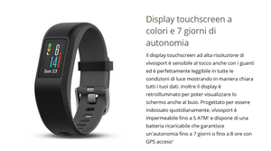 OROLOGIO GARMIN VIVOSPORT FUCSIA REF. 010-01789-01