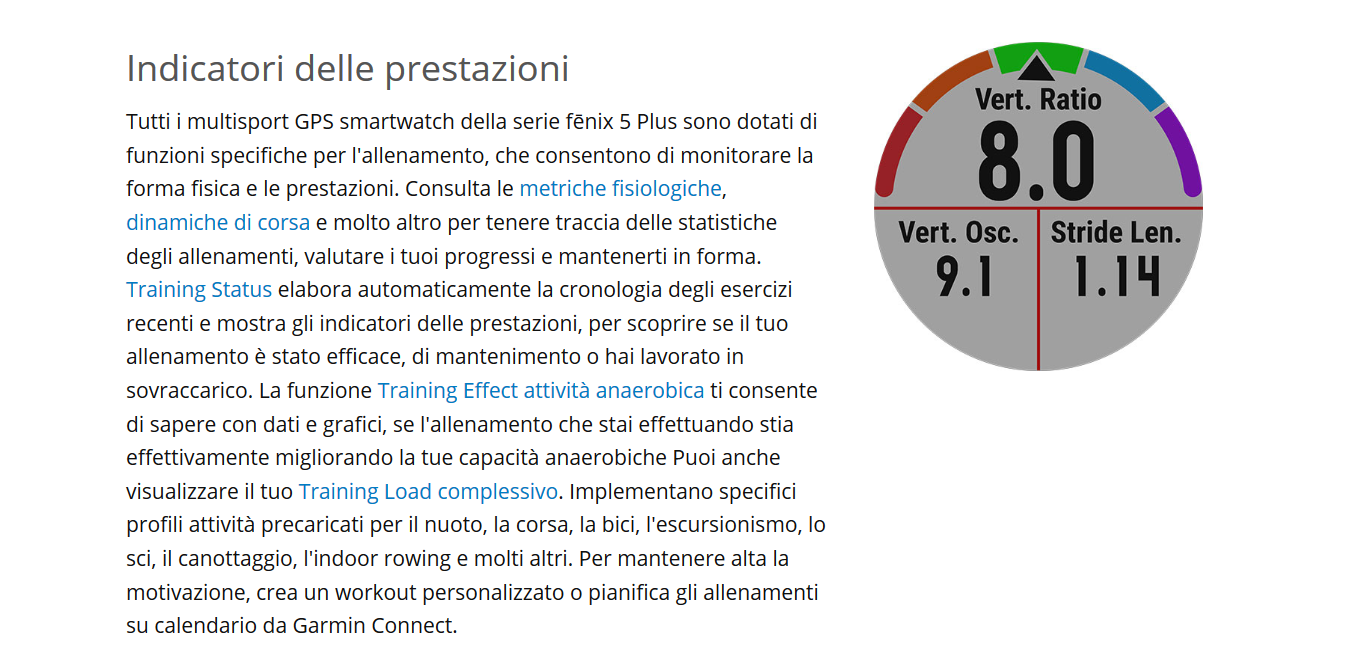 OROLOGIO GARMIN FENIX 5 PLUS SAPPHIRE TITANIUM ORANGE BAND 010-01988-05