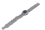 OROLOGIO VICTIME DA DONNA CON BRACCIALE IN ACCIAIO