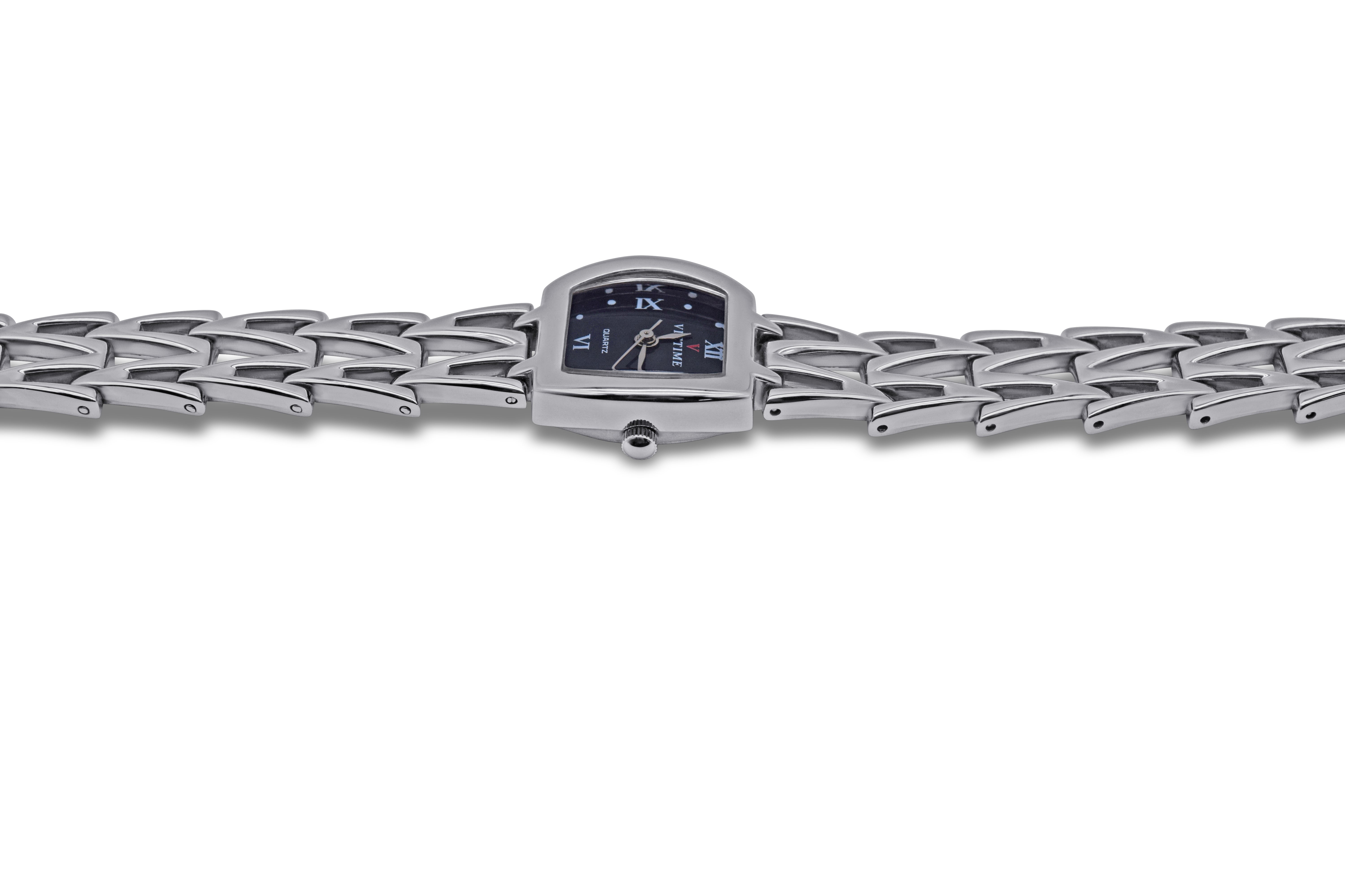 OROLOGIO VICTIME DA DONNA CON BRACCIALE IN ACCIAIO