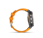 OROLOGIO GARMIN FENIX 5 PLUS SAPPHIRE TITANIUM ORANGE BAND 010-01988-05