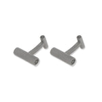 GEMELLI IN TITANIO E DIAMANTI BLACK