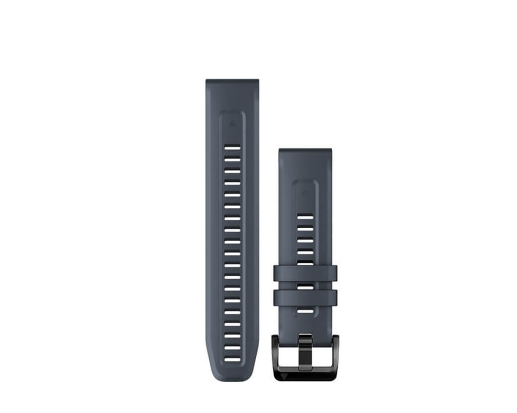 CINTURINO GARMIN SILICON GRANITE BLUE 22mm Ref. 010-13111-05 