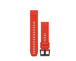 CINTURINO GARMIN SILICON RED FLAME 22mm Ref. 010-12496-03