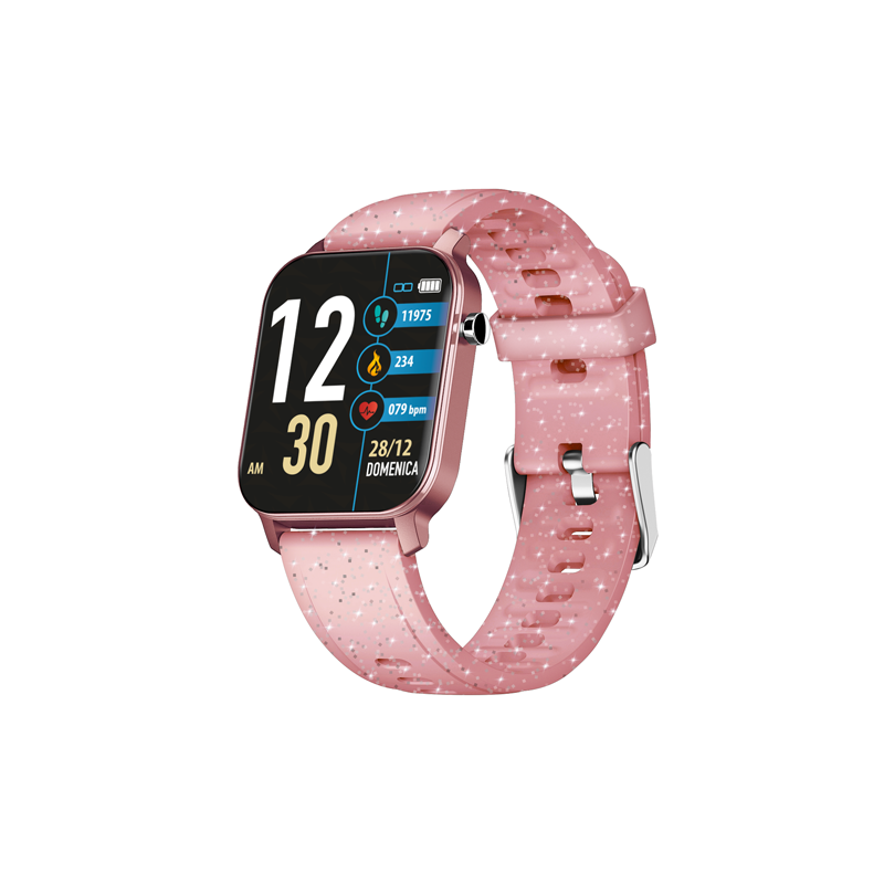 OROLOGIO SMARTWATCH TECHMADE TECHWATCH X GLITTER PINK