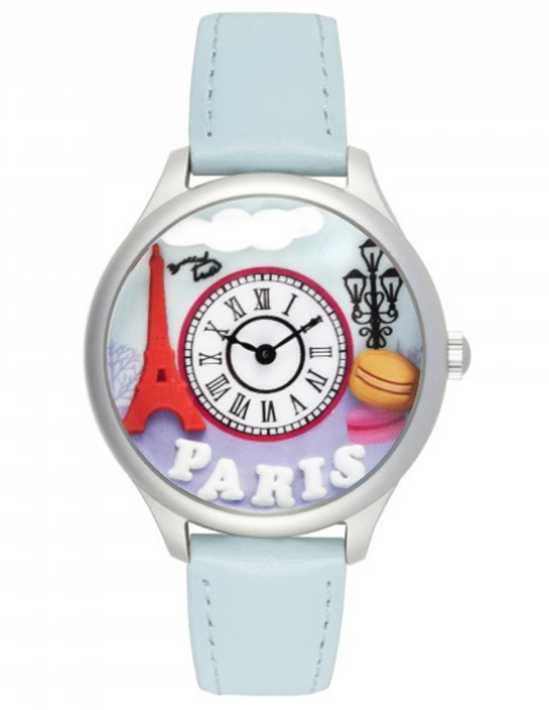 OROLOGIO BRACCIALINI CARTOLINA PARIGI BLU ref. TUA 148/AA