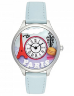 OROLOGIO BRACCIALINI CARTOLINA PARIGI BLU ref. TUA 148/AA