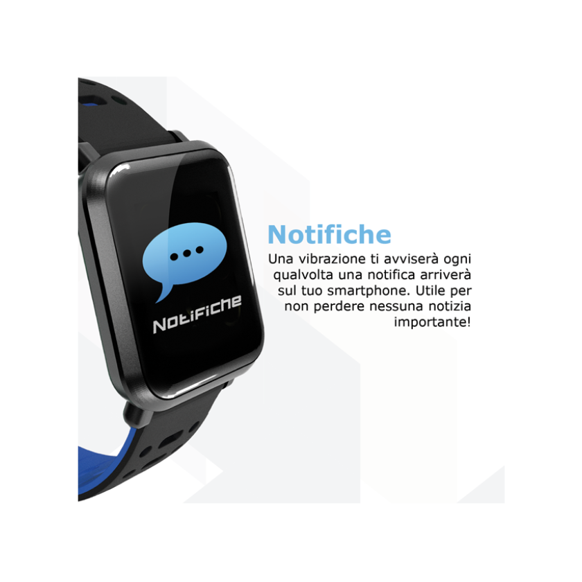 OROLOGIO TECHWATCH S2 BLU