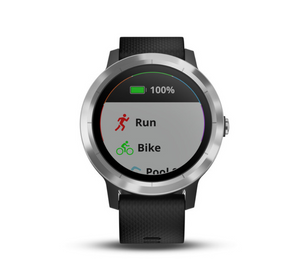OROLOGIO GARMIN VIVOACTIVE 3 SILICONE NERO 010-01769-00