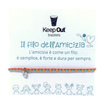 Keep Out BOX 6 BRACCIALI FILO DELL'AMICIZIA