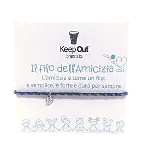 Keep Out BRACCIALE FILO DELL'AMICIZIA