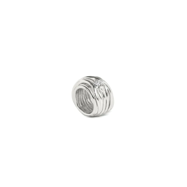 CIONDOLO MINI FILODELLAVITA CLASSI COLLECTION ORO BIANCO E DIAMANTI Ref. AN1005BBT