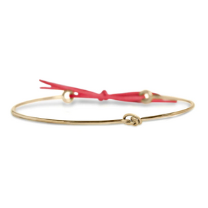 BRACCIALE CUPIDO IN ORO GIALLO CON NODINO Ref. BR236G