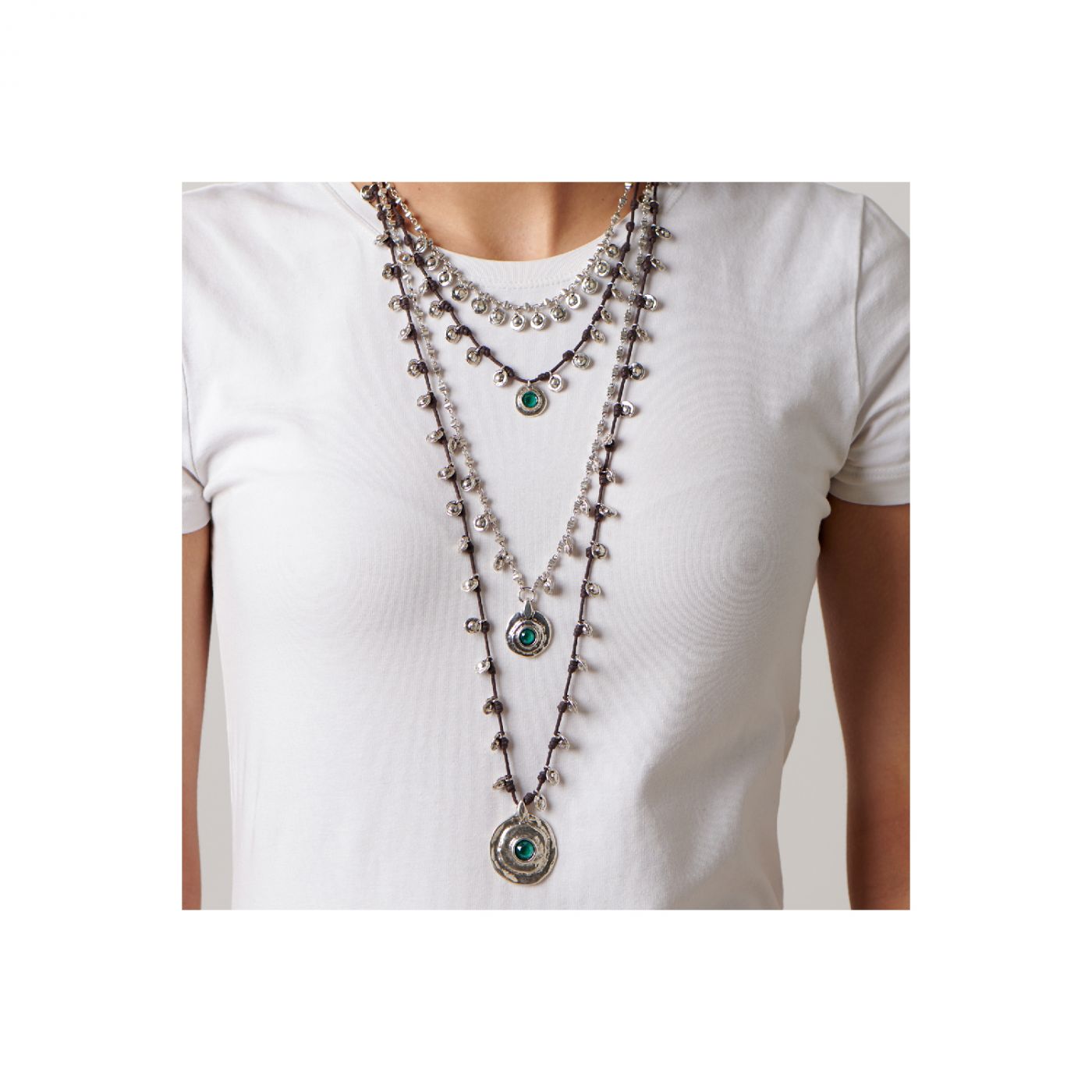 COLLANA UNODE50 AXAYACATL COL1352VRDMAR0U