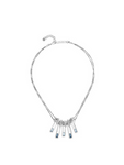 COLLANA UNODE50 A TICKLE WITH FEATHER COL1453AZUMTL0U