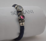 BRACCIALE PELLE DONNA OVALE BIANCO SOVRANI LOVER LINE rerf. J872L