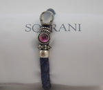 BRACCIALE PELLE DONNA OVALE BIANCO SOVRANI LOVER LINE rerf. J872L