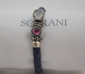 BRACCIALE PELLE DONNA OVALE BIANCO SOVRANI LOVER LINE rerf. J872L