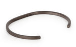 BRACCIALE UOMO IN TITANIO, E 9 DIAMANTI BLACK.