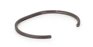 BRACCIALE  RIGIDO IN TITANIO,ORO ROSSO E  31 DIAMANTI BLACK.