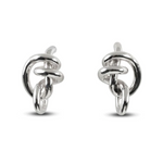 ORECCHINI NODI D'AMORE IN ARGENTO Ref. OR130A