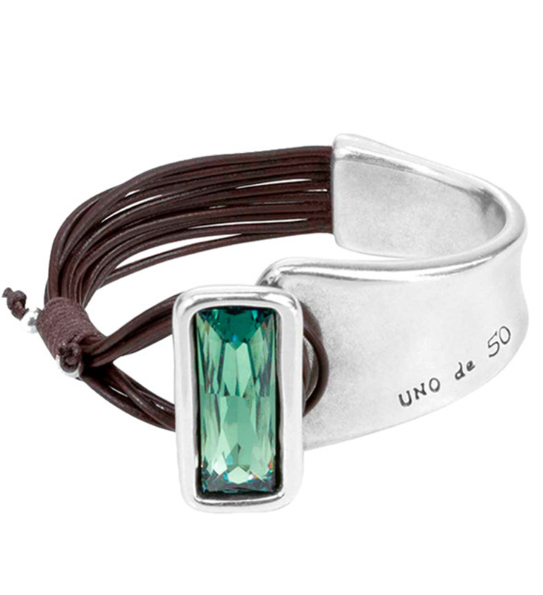 BRACCIALE UNODE50 AURORA BOREAL PUL0689VRDMTL0M