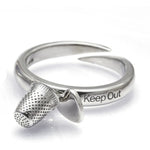 Keep Out ANELLO CLOCHE CUORE O STELLA - Variante Variante Stella