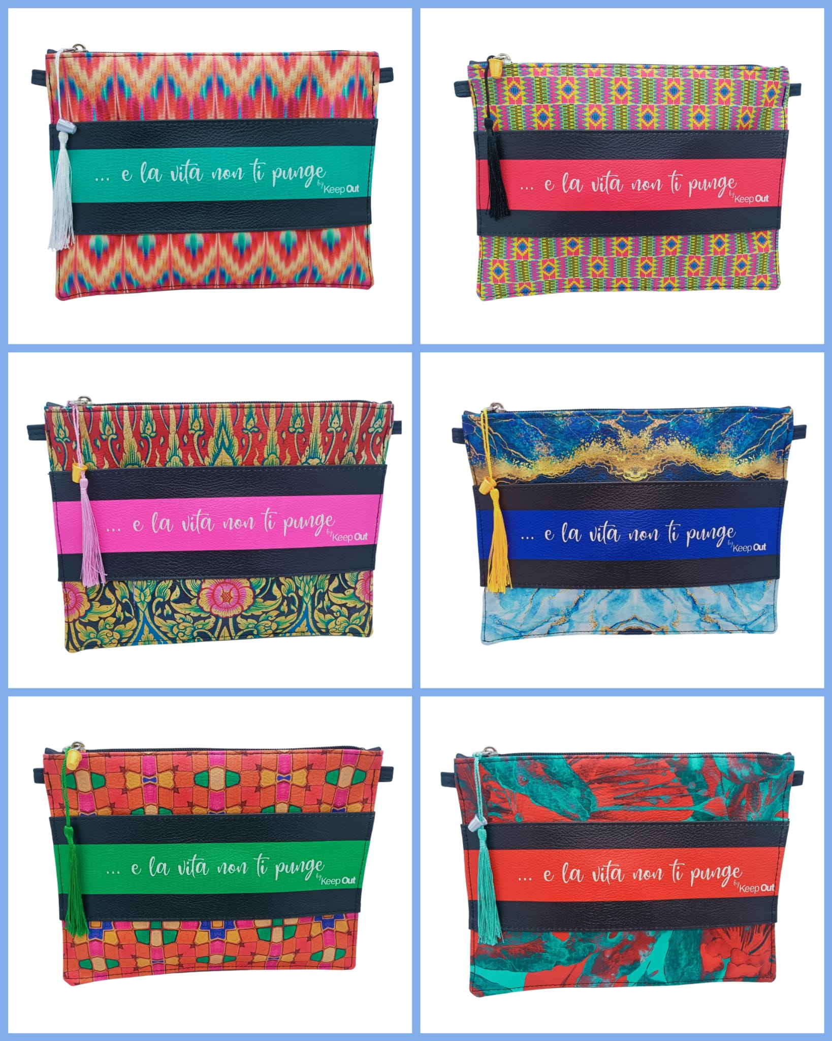 Keep Out POCHETTE KEEP OUT