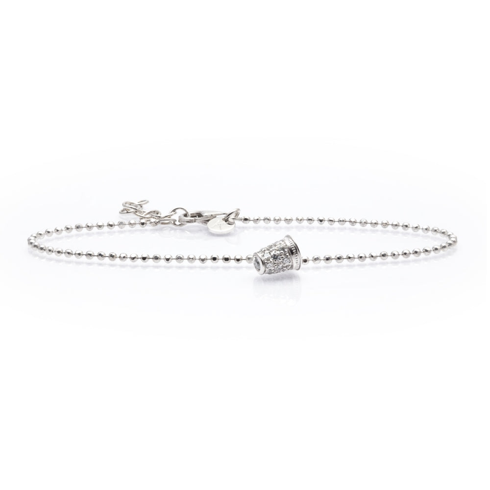 Keep Out BRACCIALE NININ CON PIETRE - Variante Con Pietre bianche