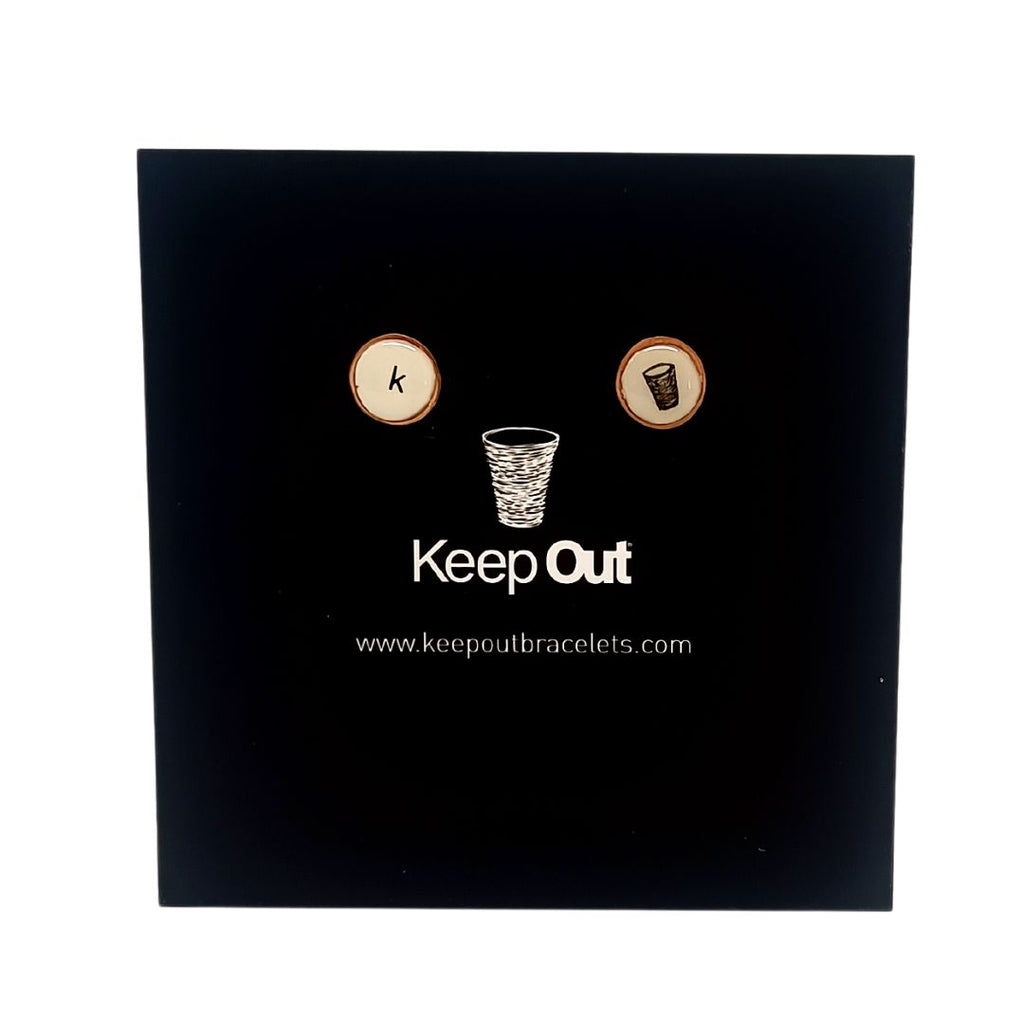 Keep Out ORECCHINI PEGGY-10-biancoperlato