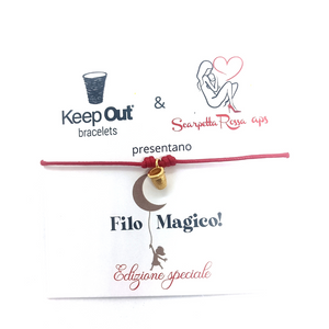 Keep Out FILO MAGICO LIMITED ED. SCARPETTA ROSSA