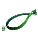 Keep Out BRACCIALE VELVET con PIETRE-verde